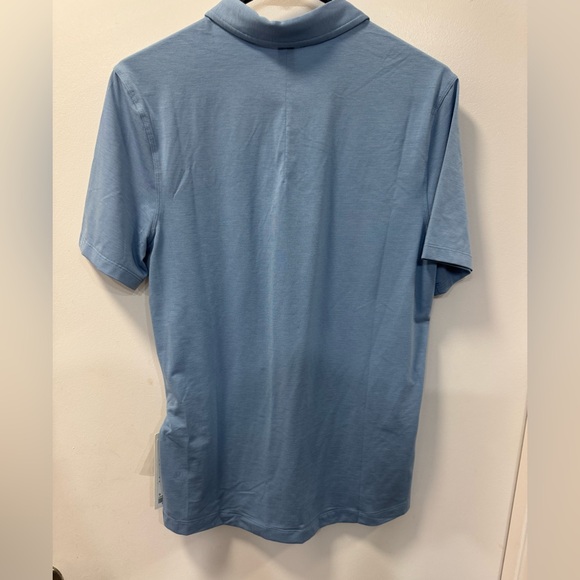 Lululemon Men Evolution Short Sleeve Polo Blue NWT - Picture 5 of 5